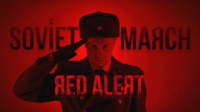 Превью клипа «SOVIET MARCH - Red Alert 3 - RUSSIAN COVER (Composer James Hannigan)»